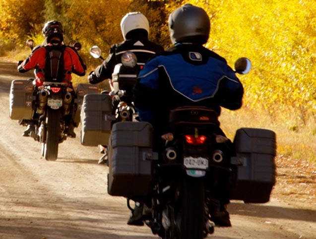 Bikers at Hotel Dahm